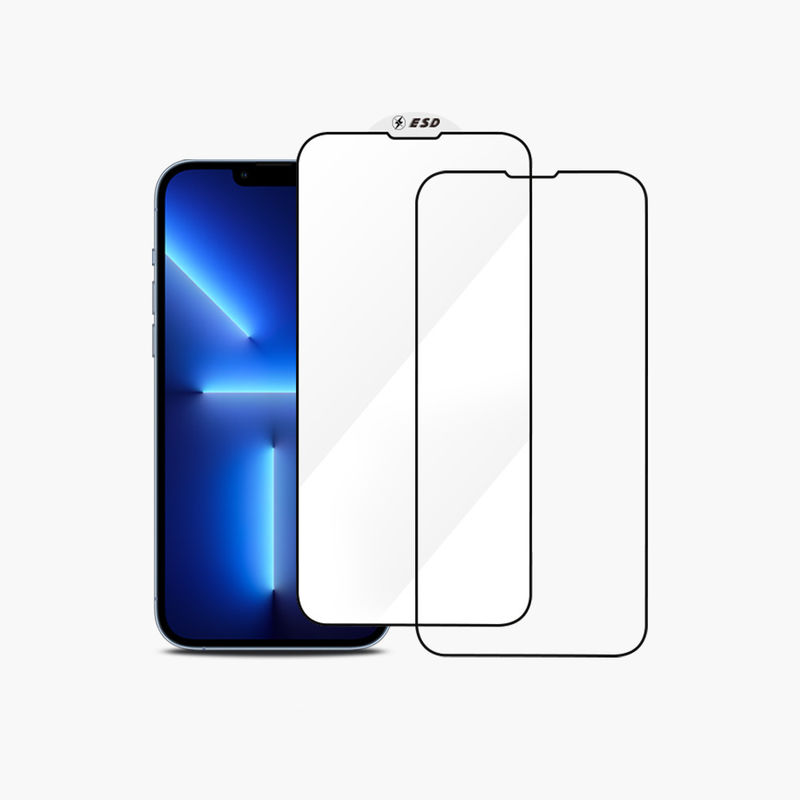 Shock Proof Esd Anti Static Anti Dust 3d Glass Protector For Iphone 12 13 Pro Max